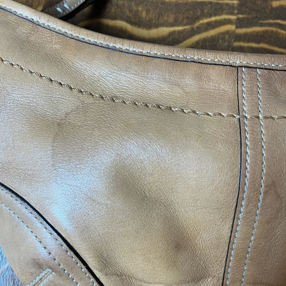 Coach Tan Leather SoHo Hobo Shoulder Bag - Picture 6 of 14